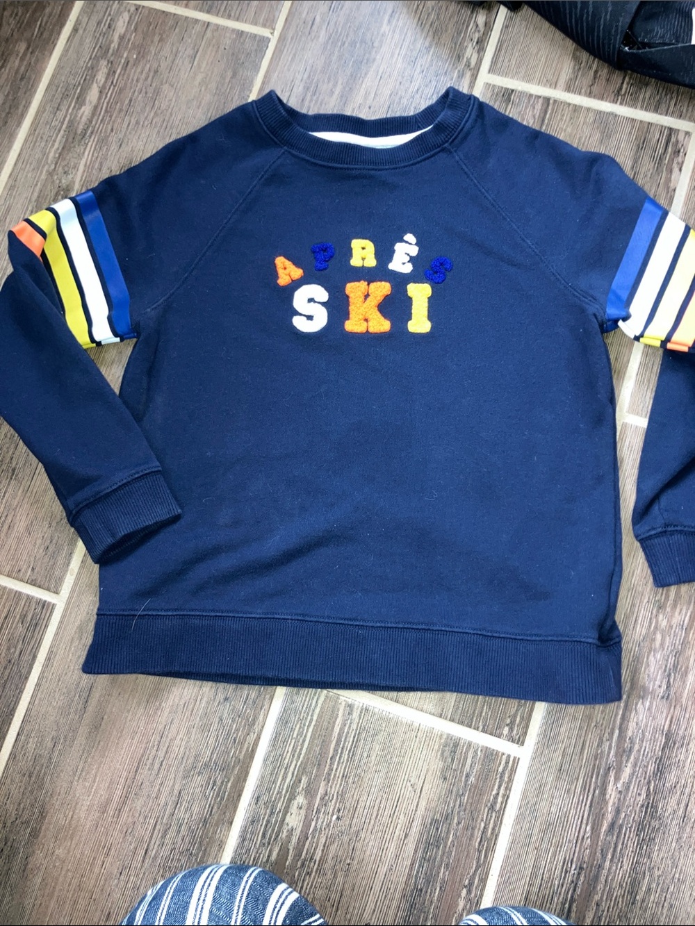 JANIE & JACK 'Après Ski' Pullover Sweatshirt